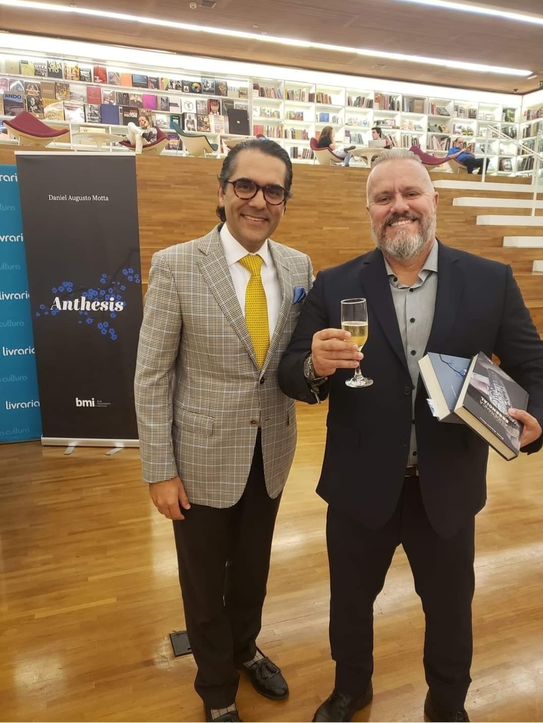 Daniel Augusto Motta, Rodrigo Castro, Lançamento do Livro Anthesis Daniel Augusto Motta, Rodrigo Castro, Lançamento do Livro Anthesis